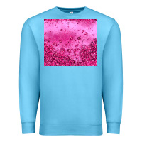 Ocean Blue pink glitter Premium Sweatshirt - JahusDesignShop