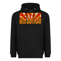 Black usa sunflowers leopard license plate Heavyweight Hoodie - HRA Design Shop