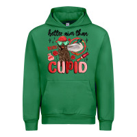 Emerald better aim than cupid with dog and duck Urban Hoodie - MaliasSmallBusiness