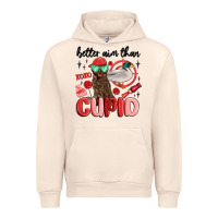 Sandshell better aim than cupid with dog and duck Urban Hoodie - MaliasSmallBusiness
