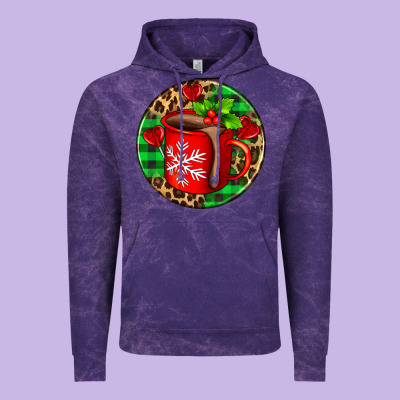 Christmas Hot Chocolate And Candies Vintage Hoodie Designed By Adodesignshop