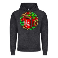 Vintage Black christmas hot chocolate and candies Vintage Hoodie - AdoDesignShop
