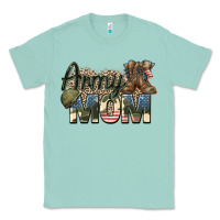 Seafoam army mom Classic Tee - Zillion Design Studio