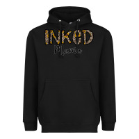 Black ınked mama Heavyweight Hoodie - CowhideDigitalArt