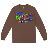 Chestnut autism nurse life Long Sleeve Tee - texasbilliewilder
