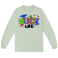 Matcha autism nurse life Long Sleeve Tee - texasbilliewilder