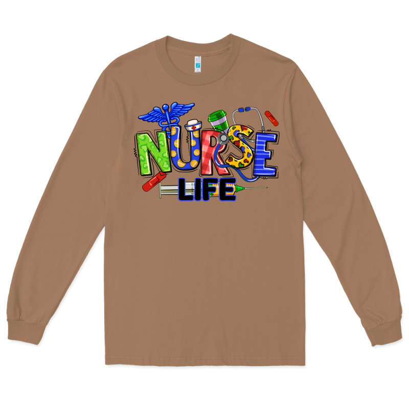 Autism Nurse Life Long Sleeve Tee by texasbilliewilder | Teevron