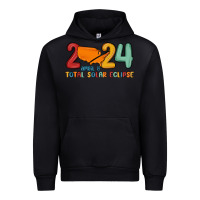 Black total solar eclipse Urban Hoodie - MaliasSmallBusiness