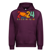 Mauve Wine total solar eclipse Urban Hoodie - MaliasSmallBusiness