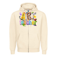 Sandshell art teacher Zipper Hoodie - texasbilliewilder