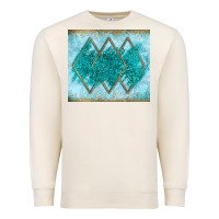 Sandshell turquoise glitter Premium Sweatshirt - JahusDesignShop