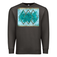 Smoke turquoise glitter Premium Sweatshirt - JahusDesignShop