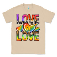 Mushroom love is love with hearts Classic Tee - texasbilliewilder
