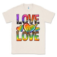 Natural love is love with hearts Classic Tee - texasbilliewilder