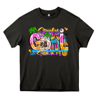 Asphalt spooky girl summer Heavy Core Tee - CowhideDigitalArt