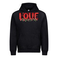Black love valentine s day Urban Hoodie - MaliasSmallBusiness