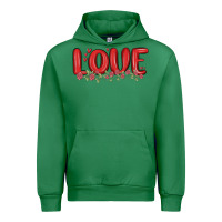 Emerald love valentine s day Urban Hoodie - MaliasSmallBusiness