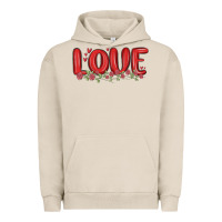 Pigment French Oak love valentine s day Urban Hoodie - MaliasSmallBusiness