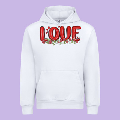 Love Valentine S Day Urban Hoodie Designed By Maliassmallbusiness