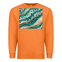 Carrot turquoise glitter Premium Sweatshirt - JahusDesignShop