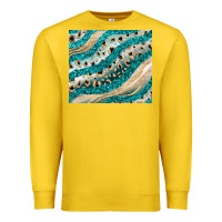 Lemon turquoise glitter Premium Sweatshirt - JahusDesignShop