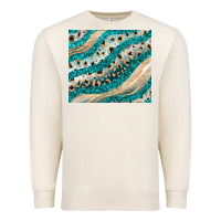Sandshell turquoise glitter Premium Sweatshirt - JahusDesignShop
