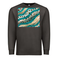 Smoke turquoise glitter Premium Sweatshirt - JahusDesignShop