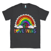 Smoke love wins with daisy and heart Classic Tee - texasbilliewilder