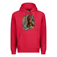Cardinal western tennessee horse Premium Hoodie - LillyAllenDesigns