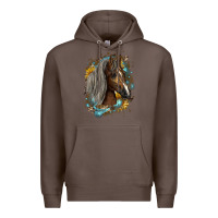 Coffee western tennessee horse Premium Hoodie - LillyAllenDesigns
