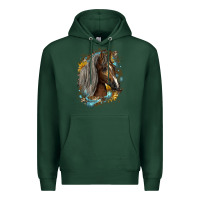 Sports Green western tennessee horse Premium Hoodie - LillyAllenDesigns