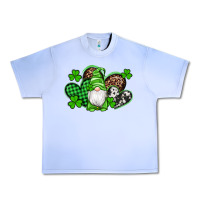 Grape Ice st patricks day gnome with western hearts Urban Heavy Tee - Artiststas