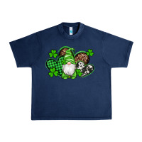 Navy st patricks day gnome with western hearts Urban Heavy Tee - Artiststas