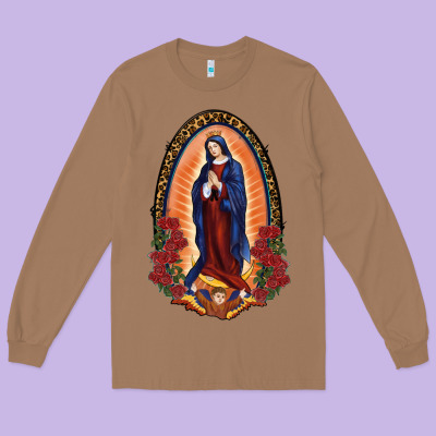 Long Sleeve Tee Our Lady Of Guadalupe
