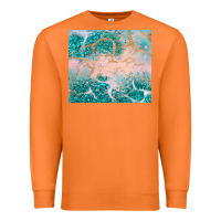 Carrot turquoise glitter Premium Sweatshirt - JahusDesignShop