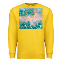 Lemon turquoise glitter Premium Sweatshirt - JahusDesignShop