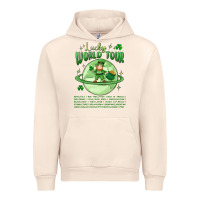Sandshell lucky world tour st. patrick's day Urban Hoodie - MaliasSmallBusiness