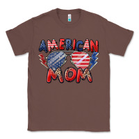 Chestnut American mom Classic Tee - Zillion Design Studio
