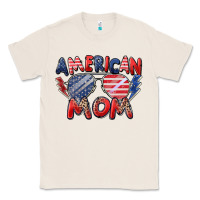 Natural American mom Classic Tee - Zillion Design Studio