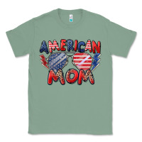Sage American mom Classic Tee - Zillion Design Studio