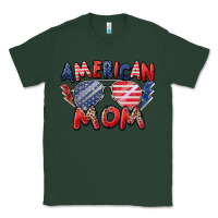 Sports Green American mom Classic Tee - Zillion Design Studio