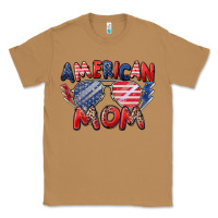 Toasted Coconut American mom Classic Tee - Zillion Design Studio