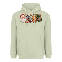 Matcha coffee cup santa cassette cookie Heavyweight Hoodie - FaDigitalArtStudio