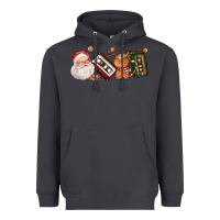 Smoke coffee cup santa cassette cookie Heavyweight Hoodie - FaDigitalArtStudio
