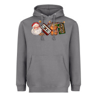 Storm coffee cup santa cassette cookie Heavyweight Hoodie - FaDigitalArtStudio