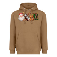 Toasted Coconut coffee cup santa cassette cookie Heavyweight Hoodie - FaDigitalArtStudio