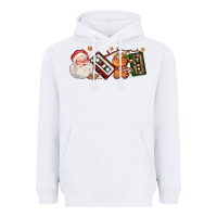 White coffee cup santa cassette cookie Heavyweight Hoodie - FaDigitalArtStudio