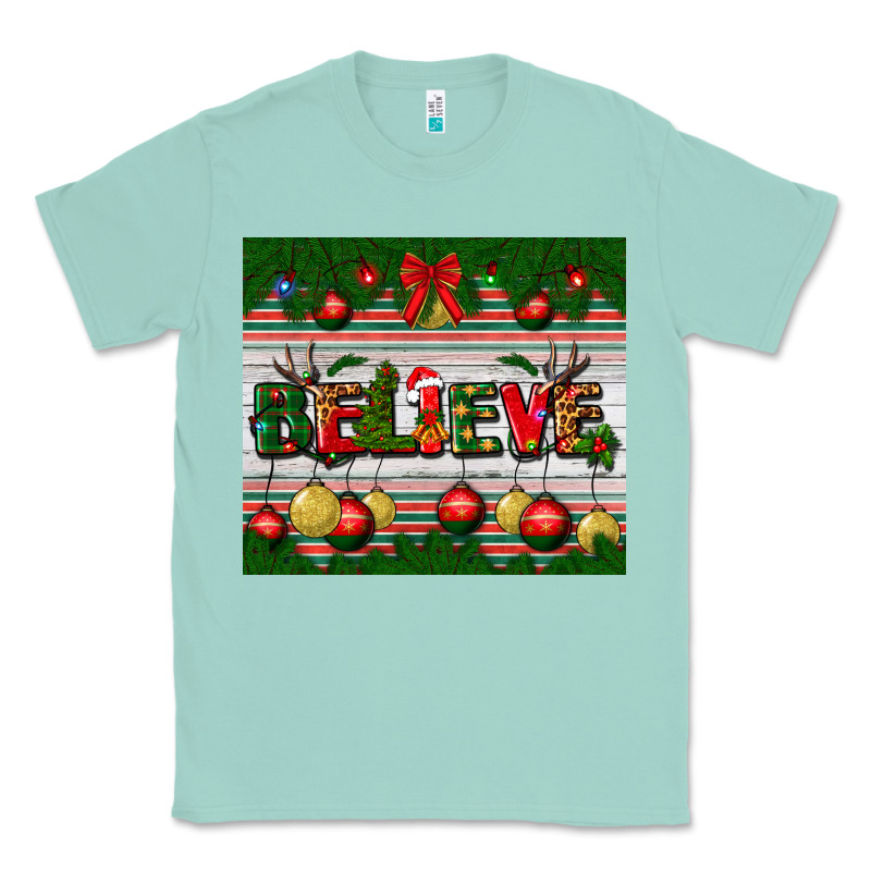 Christmas Believe Classic Tee by BundleAndBundleShop | Teevron