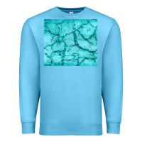 Ocean Blue turquoise glitter Premium Sweatshirt - JahusDesignShop