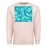 Pale Pink turquoise glitter Premium Sweatshirt - JahusDesignShop